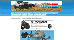 Desktop Screenshot of gearingdynamics.com.au